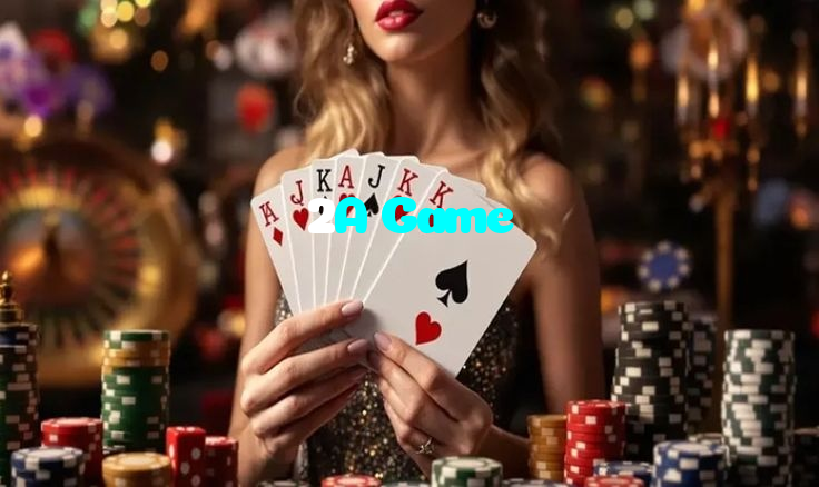 2A Game casino presented on mobile device in Pakistan with slots and live games